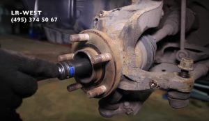 Замена передней ступицы своими руками на Фрилендер 2
