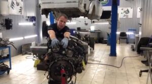 Ремень привода ТНВД на дизельном двигателе 3.0 TD - часть 2/3