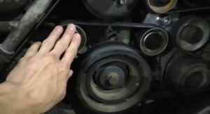 Замена ремня на Range Rover L322