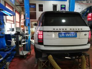 Прожиг фильтра DPF на Range Rover L405 с 2016 года