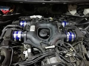 Range Rover L322 4.4 TDV8 силиконовые патрубки наддува