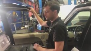 Система активной стабилизации (Антикрен) на Range Rover L405 - удаление воздуха из системы