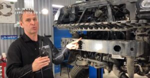 Приводные ремни на Range Rover - Дизельный двигатель 4.4 TDV8