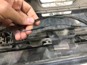 Проводка парктроника на Land Rover