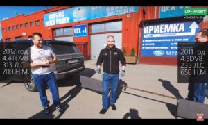 Ленд Крузер против Рендж Ровер | Перетягивание каната машинами