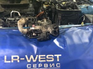 Узел ЕГР на Range Rover Evoque 2.2 TD