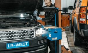 Регулировка света фар Land Rover