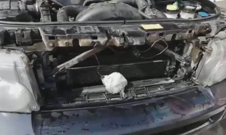 Мойка радиаторов без снятия | Range Rover Sport 3.6 TD