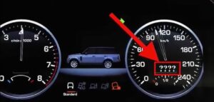 Активация цифрового спидометра на Range Rover