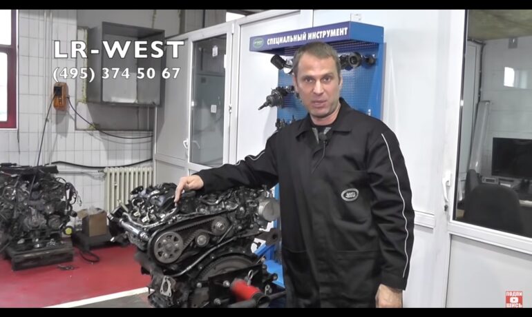 Замена ремня ГРМ на дизельном двигателе 3.0 TD Discovery 4, Range Rover Sport