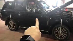 Диагностика пневматической подвески Range Rover
