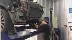 Промывка радиаторов на Rаnge Rover 4.4